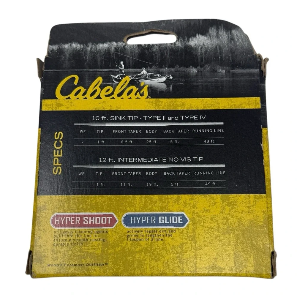 Cabela's Prestige Plus Sink Tip‎ Fly Line. New Old Stock Fishing Supplies